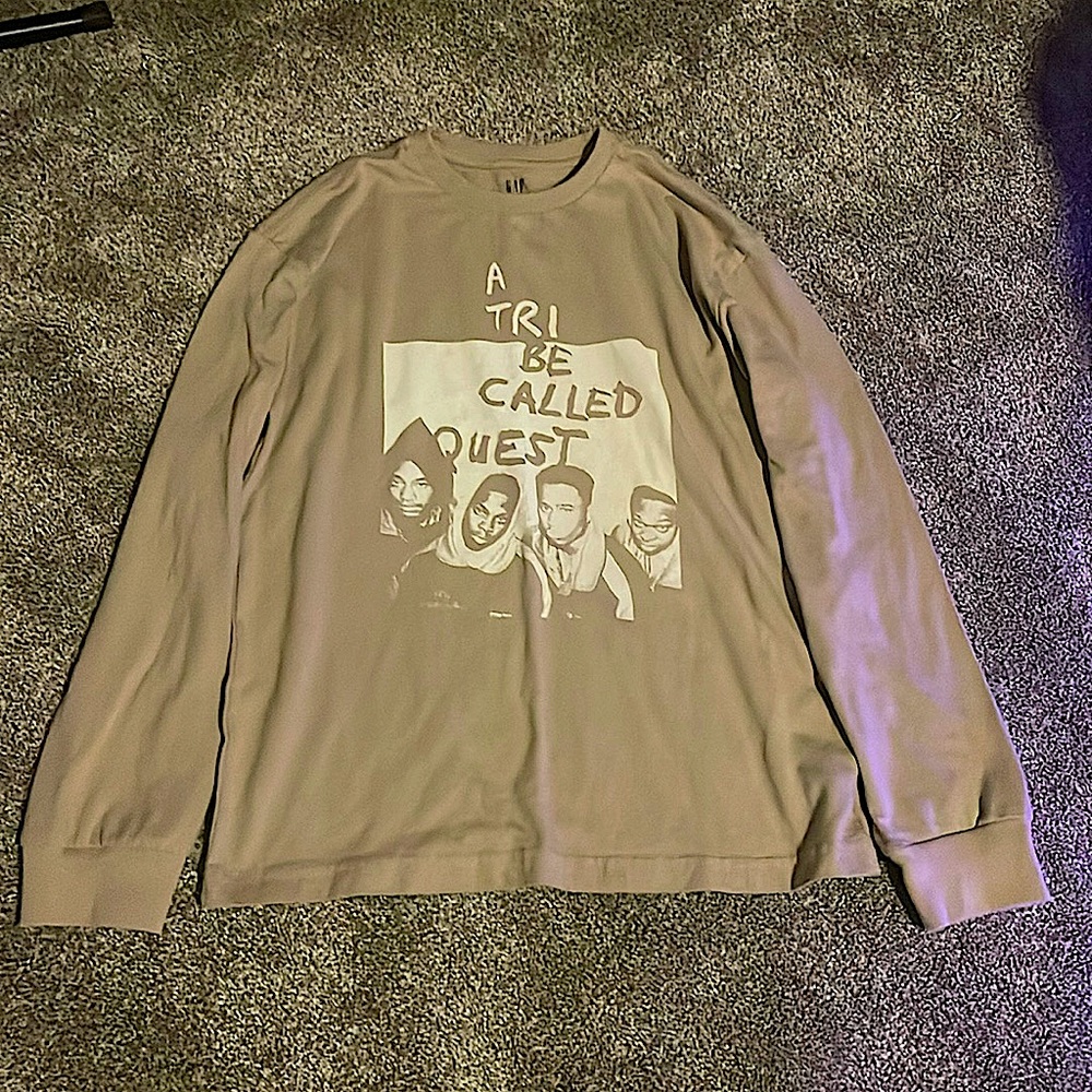 Long sleeve A Tribe Called Quest hip-hop graphic tee